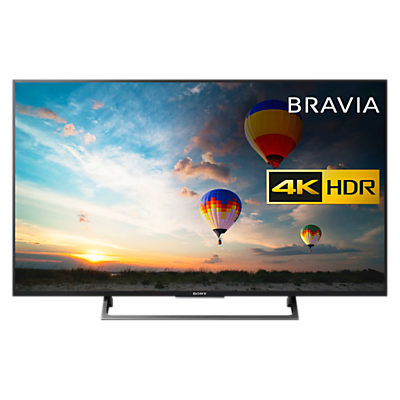 Sony Bravia 43XE8005 LED HDR 4K Ultra HD Smart Android TV, 43 with Freeview HD & Youview, Black